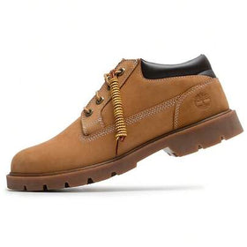 Timberland بوت رباط كلاسيكية لون القمح للرجال، بوت كاحل مريحة للرياضة اليومية والأنشطة الخارجية العادية A1P3L231
