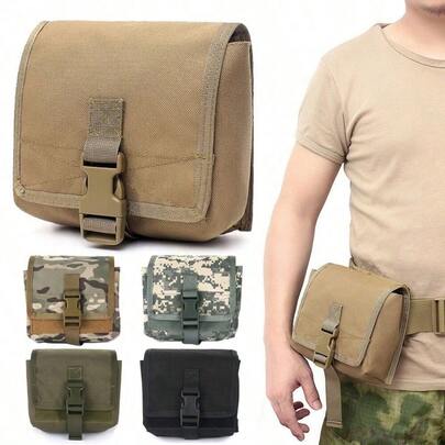 حقيبة خصر عسكرية متعددة الاستخدامات MOLLE EDC للاستخدام اليومي، حقيبة عسكرية متعددة الأغراض