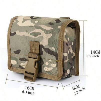 حقيبة خصر عسكرية متعددة الاستخدامات MOLLE EDC للاستخدام اليومي، حقيبة عسكرية متعددة الأغراض