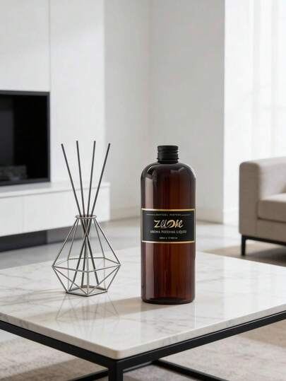 1 قطعة سائل تغذية عطر طبيعي زيلون 500 مل | بديل عطر فاخر طويل الأمد لأجهزة الاستنشاق | حل عطر منزلي فاخر بصيغة نقية ولطيفة وعطرية للنضارة المستمرة