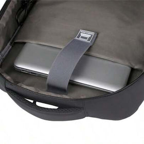 1 حقيبة ظهر سعة كبيرة جديدة، حقيبة ظهر للسفر والأعمال مصنوعة من قماش أكسفورد، قابلة للتوسيع ومقاومة للماء، مناسبة للجنسين