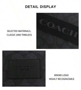 Coach حقيبة كروس بادي رجالية ذات كتف واحد مطبوعة من CW365QBMI5
