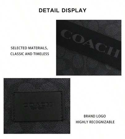 Coach حقيبة كروس بادي رجالية ذات كتف واحد مطبوعة من CW365QBMI5