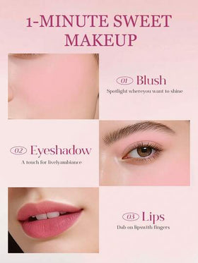ETUDE HOUSE صبغة خدود وشفاه بنكهة الفاكهة 2.3 جرام - بلسم كريمي 2 في 1 | تأثير أحمر خدود مائي، طويل الأمد، مكياج كوري متدرج اللون
