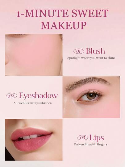 ETUDE HOUSE صبغة خدود وشفاه بنكهة الفاكهة 2.3 جرام - بلسم كريمي 2 في 1 | تأثير أحمر خدود مائي، طويل الأمد، مكياج كوري متدرج اللون
