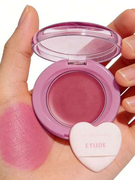 ETUDE HOUSE صبغة خدود وشفاه بنكهة الفاكهة 2.3 جرام - بلسم كريمي 2 في 1 | تأثير أحمر خدود مائي، طويل الأمد، مكياج كوري متدرج اللون