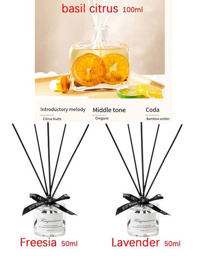 موزع عطر بدون لهب سعة 50-100 مل، مدة عطر 15-30 يوم، قابل لإعادة التعبئة بزيوت عطرية، منعش للمنزل والحمام، ديكور منزلي للربيع والصيف، معطر هواء، موزع للسيارة، وردي، ديكور حفل زفاف، هدية للسيدات، هدية عيد الأم