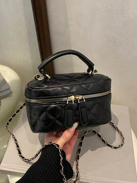 حقيبة يد صغيرة خفيفة الوزن، حقيبة سلسلة، حقيبة بنمط معين، حقيبة حمل، حقيبة دلو، مناسبة للمراهقات وطالبات الجامعة والسيدات العاملات، مثالية للمكتب والجامعة والعمل والتنقل والأنشطة الخارجية والسفر والخروجات