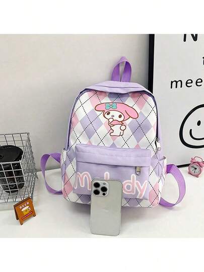 SANRIO حقيبة رسول بطراز أنمي، حقيبة كروس بودي كرتونية جميلة للفتيات، حقيبة أنيقة أحلامية كاواييي، هدية عيد الميلاد/عيد الفصح