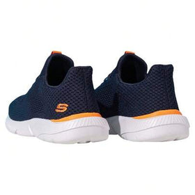 Skechers أحذية رياضية كاجوال سهلة الارتداء للرجال، أحذية رياضية يومية مريحة، أحذية للتنقل، أحذية للمشي 210281-NVOR