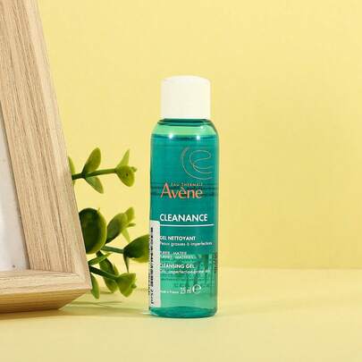 Avene جل منظف أفين كلينانس للتحكم في الزيوت، مناسب للبشرة الدهنية والمعرضة للشوائب - حجم صغير للسفر 25 مل