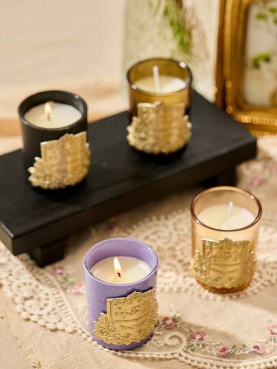 Cirelle شمعة صويا معطرة بالليمون والمريمية والفانيليا - شمعة معطرة في وعاء طويلة الاستخدام، عطر استرخائي للتخفيف من التوتر، هدية ديكور منزلي مثالية