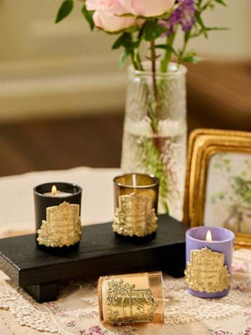 Cirelle شمعة صويا معطرة بالليمون والمريمية والفانيليا - شمعة معطرة في وعاء طويلة الاستخدام، عطر استرخائي للتخفيف من التوتر، هدية ديكور منزلي مثالية