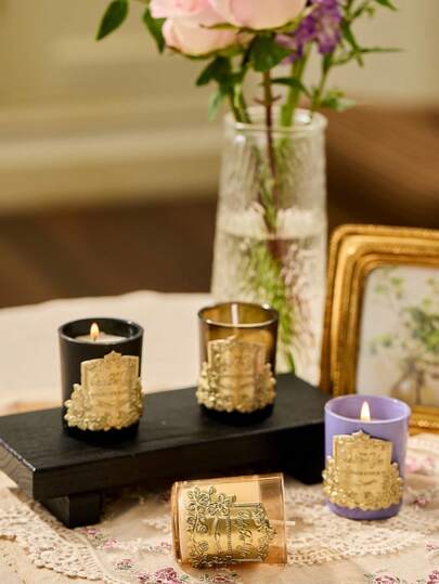 Cirelle شمعة صويا معطرة بالليمون والمريمية والفانيليا - شمعة معطرة في وعاء طويلة الاستخدام، عطر استرخائي للتخفيف من التوتر، هدية ديكور منزلي مثالية