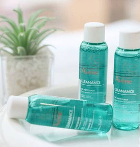 Avene جل منظف أفين كلينانس للتحكم في الزيوت، مناسب للبشرة الدهنية والمعرضة للشوائب - حجم صغير للسفر 25 مل