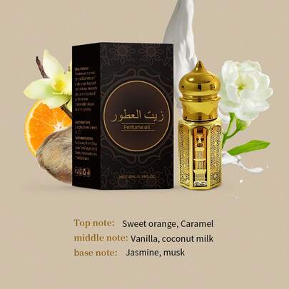 زيت عطري عربي شرقي 10مل، خالي من الكحول، غامض وفاخر، عطر فاخر دائم للنساء، مناسب للمناسبات الرسمية والمواعيد، رائحة إلهية، عطر قصر محمول، توصية هدية فاخرة راقية، مناسب للحياة اليومية والتجمعات والعمل، توصية هدية عيد ميلاد