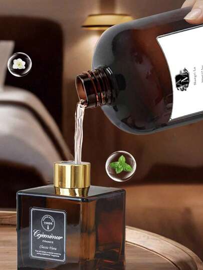 1 قطعة من ماء العطر الفاخر - عطر رقيق ولطيف يملأ مساحتك بالدفء والراحة، مثالي لإضافة لمسة من الفخامة إلى حياتك اليومية. مستلزمات ديكور الغرفة، ديكور غرفة المعيشة، هدايا للأصدقاء، هدايا للصديقات
