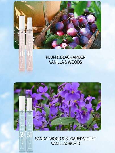 1/5 مجموعة هدية رذاذ عطر برازيلي - فستق، خوخ، منعش هواء طبيعي طويل الأمد، روائح لذيذة، بديل موزع الزيوت الأساسية، فانيليا فستق وبحري، ملح البامبو البحري، رذاذ متعدد الأسطح، صيغة نباتية، مناسب لمكتب المكتب والسيارة والخزانة