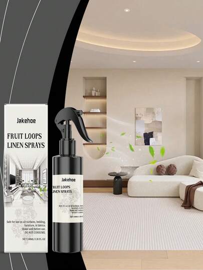 jakehoe رذاذ معطر بالكتان، رذاذ عطري للمنزل، خفيف الوزن، منعش للهواء، عطر دائم / رائحة الكتان النقية، لطيف وغير مهيج، يزيل الروائح بسرعة، ينعش الهواء بطريقة طبيعية