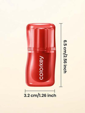 كريمي مخملي من COLORKEY، صيغة عالية الصبغة وطويلة الأمد، تساعد على تقليل الخطوط الدقيقة، مكياج الشفاه والعناية بالبشرة، مناسب للخريف/الشتاء، موضة Y2K الرجعية، رائع للأعياد والحفلات والزفاف وعيد الحب