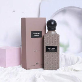 زيت عطري كلاسيكي للأعياد بلون اللؤلؤ الرمادي والماس، منعش ومزيل للروائح، بنكهة عربية ، يعزز الجاذبية للاستخدام اليومي، هدية مثالية للأصدقاء
