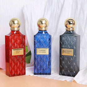 زيت عطري كلاسيكي للأعياد بلون اللؤلؤ الرمادي والماس، منعش ومزيل للروائح، بنكهة عربية ، يعزز الجاذبية للاستخدام اليومي، هدية مثالية للأصدقاء