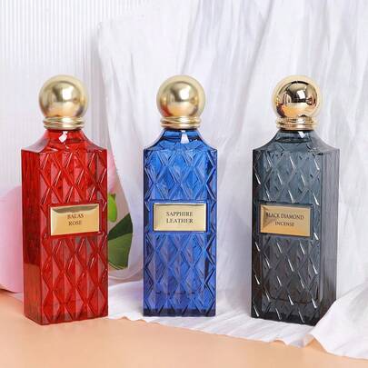 زيت عطري كلاسيكي للأعياد بلون اللؤلؤ الرمادي والماس، منعش ومزيل للروائح، بنكهة عربية ، يعزز الجاذبية للاستخدام اليومي، هدية مثالية للأصدقاء