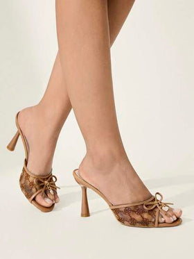 CUCCOO CHICEST صنادل نسائية ذات كعب