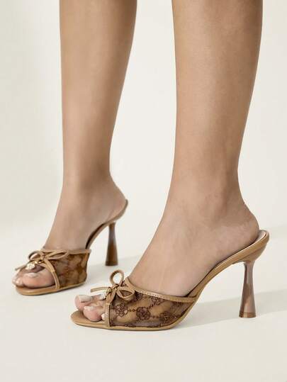 CUCCOO CHICEST صنادل نسائية ذات كعب