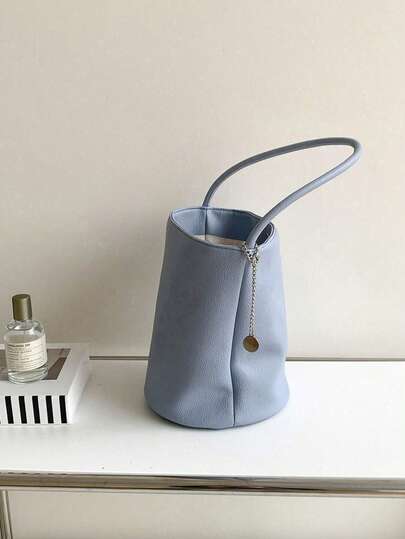 حقيبة ذات سعة كبيرة بنسيج جلد الليتشي وإكسسوارات، حقيبة كتف، حقيبة إبط، حقيبة يد، حقيبة نسائية للأعمال والأوقات الحرة والاستخدام اليومي، مناسبة للعمل والتسوق والمواعدة والسفر والطلاب الجامعيين، حقيبة نسائية لاستخدام يومي