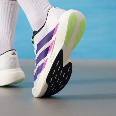 حذاء أديداس الرجالي ADIZERO EVO SL للتدريب/السباقات والجري في الماراثون، لون نيويورك، JS4495