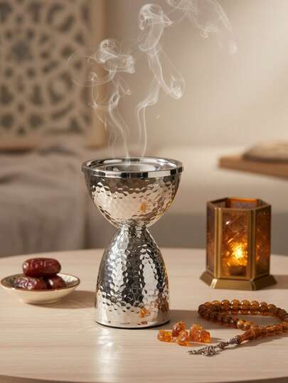 1 قطعة/مجموعة موقد عطري حديدي بسيط، موزع عطور منزلي، ديكور منزلي، حامل بخور