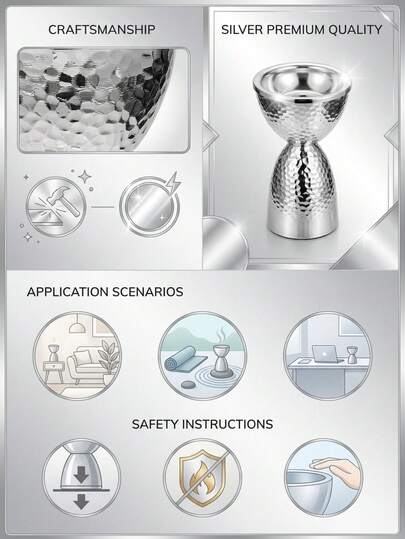 1 قطعة/مجموعة موقد عطري حديدي بسيط، موزع عطور منزلي، ديكور منزلي، حامل بخور