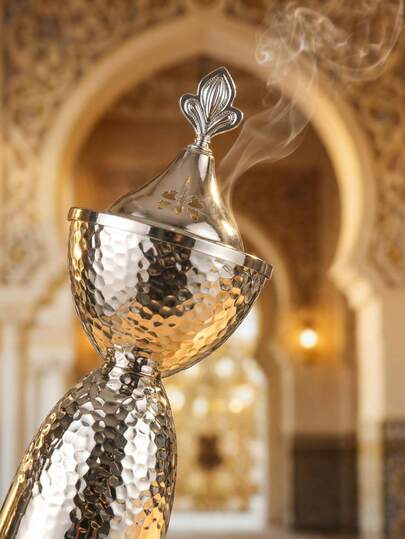 1 قطعة/مجموعة موقد عطري حديدي بسيط، موزع عطور منزلي، ديكور منزلي، حامل بخور