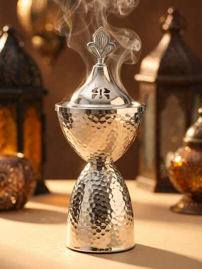 1 قطعة/مجموعة موقد عطري حديدي بسيط، موزع عطور منزلي، ديكور منزلي، حامل بخور