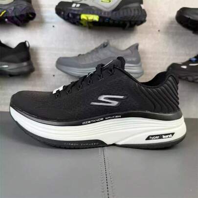 Skechers أحذية رياضية رجالية كاجوال، أحذية مشي مريحة وجيدة التهوية