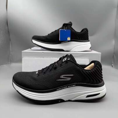 Skechers أحذية رياضية رجالية كاجوال، أحذية مشي مريحة وجيدة التهوية