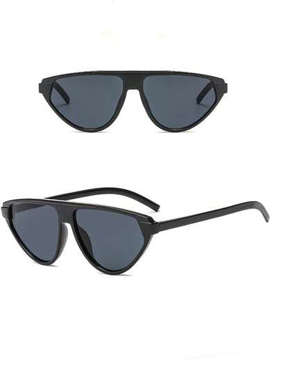 نظارات موضة كبيرة الإطار بطبعة نمر كلاسيكية للنساء، بلاستيك كلاسيكي للخارج والسفر والشاطئ والاستخدام اليومي، حماية من الأشعة فوق البنفسجية في الصيف