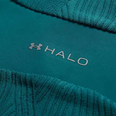 Under Armour جاكيت نسائي/ملابس خارجية، وصل حديثًا لعام 2026، جاكيت UA Halo Jacquard Knit، مريح وخفيف الوزن، مناسب للأنشطة الخارجية والرياضية اليومية، رقم الموديل 6011036-338