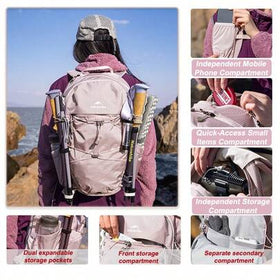 Naturehike حقيبة ظهر كاجوال للتنزه سعة 20 لتر