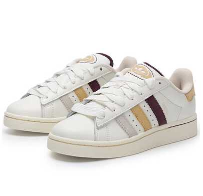 Adidas أديداس حذاء تزلج جديد بنعل سميك مضاد للانزلاق، سلسلة CAMPUS 00S خفيف الوزن مريح للتنقل اليومي، أحذية كاجوال بتصميم رقعي متعدد الألوان، IH3278