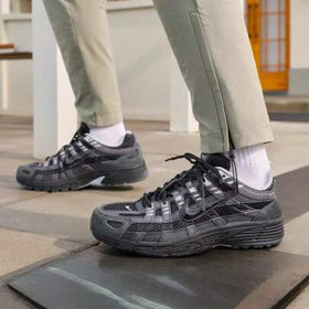 Nike أحذية رياضية كاجوال متعددة الاستخدامات للرجال، موديل P-6000 الرجعي