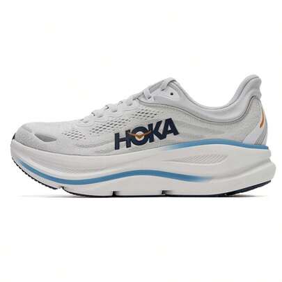 Hoka أحذية رياضية كاجوال خفيفة الوزن مريحة للاستخدام اليومي والخارجي موديل بوندي 9، أحذية ركض مريحة على الطرق 1162011-SSTC