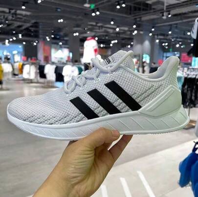 Adidas أحذية رياضية شبكية قابلة للتنفس رجالي كيوستار فلو