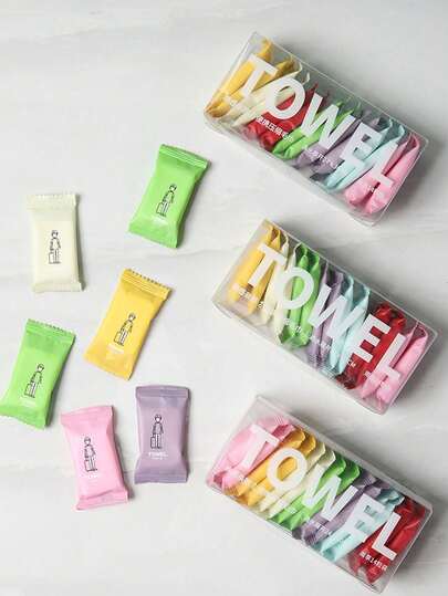 1-28 قطعة من المناشف المضغوطة للوجه، سميكة للاستخدام الرطب/الجاف، محمولة للسفر، تتمدد إلى حوالي 24 سم * 30 سم عند التواصل مع الماء. مستلزمات العناية الشخصية، مستحضرات التجميل، لوازم الحمام، منتجات الاستحمام، سلع المنزل، أدوات النظافة الشخصية، منتجات العنا