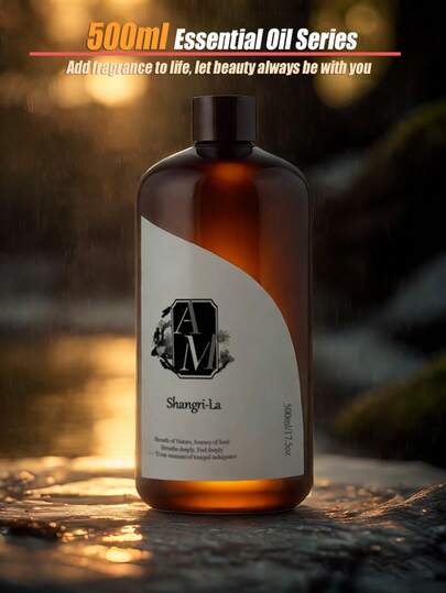 500 مل سائل تعبئة زيت عطري أساسي (تركيز 28٪، معظم منتجات السوق هي 4٪-6٪)، مناسب لجهاز النشر الفوق صوتي، جهاز نشر القش، جهاز نشر بدون لهب، جهاز نشر زيت عطري بدون لهب درجة الفنادق، رائحة دائمة الاستمرار