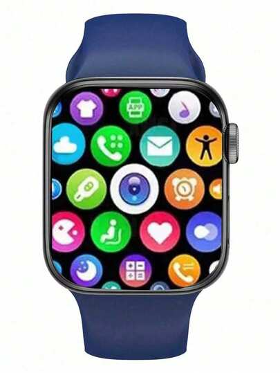 ساعة ذكية جديدة، متوافقة مع iOS/أندرويد، متعددة اللغات، إشعارات المكالمات والرسائل، استخدام يومي وهدية عطلة، تصميم أنيق، شاشة عالية الوضوح