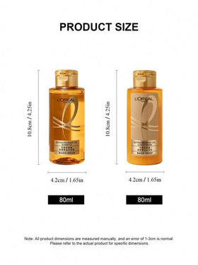 L'Oreal مجموعة الشامبو والبلسم المصغرة للسفر. مجموعة التنعيم المعجزة. تحسن التجعد. تضيف حجم ونعومة. تخلق جذور أكثر كثافة ورفعا. مضادة للزيوت ومنعشة.