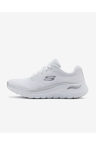 حذاء رياضي نسائي باللون الأبيض من Arch Fit 2.0 - Glow The Distance 150067   اس اس ال Skechers