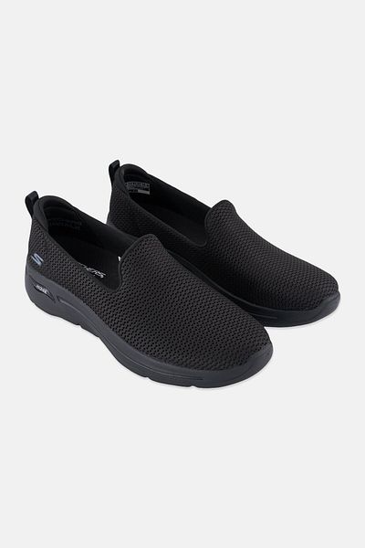 حذاء Go Walk Arch Fit للنساء - حذاء Hazel سهل الارتداء، أسود Skechers